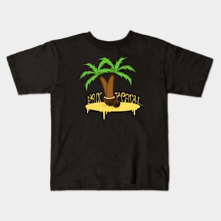 Sol e Praia, a combinação perfeita!! Kids T-Shirt